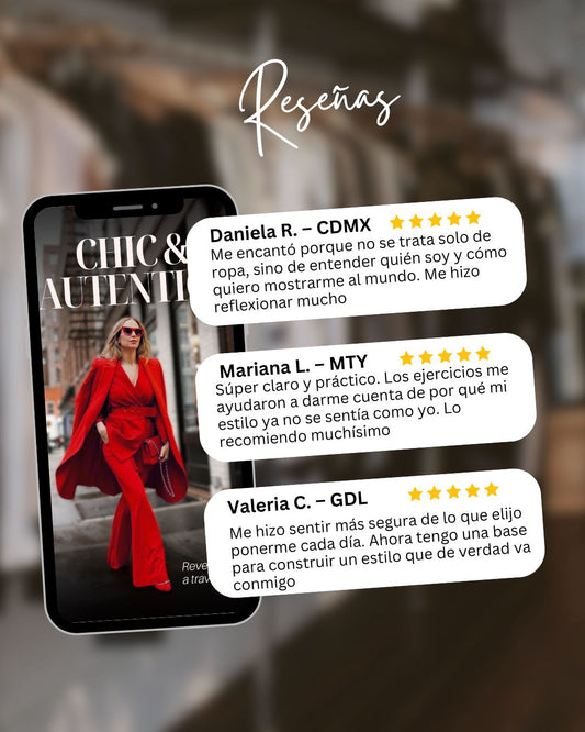 Chic y Auténtica: Revela tu esencia a través de la moda